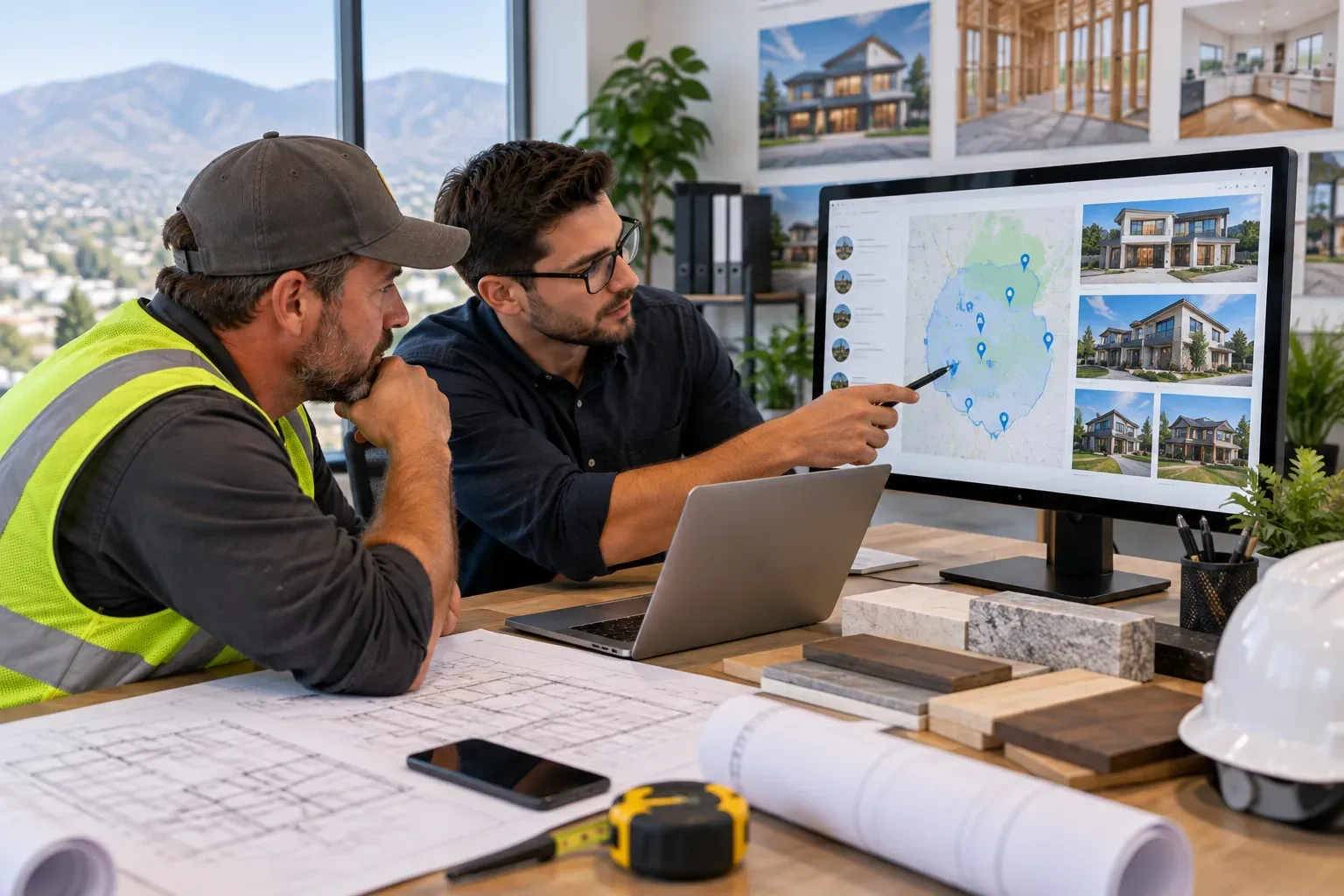 Contractor planning service area marketing for the San Fernando Valley
